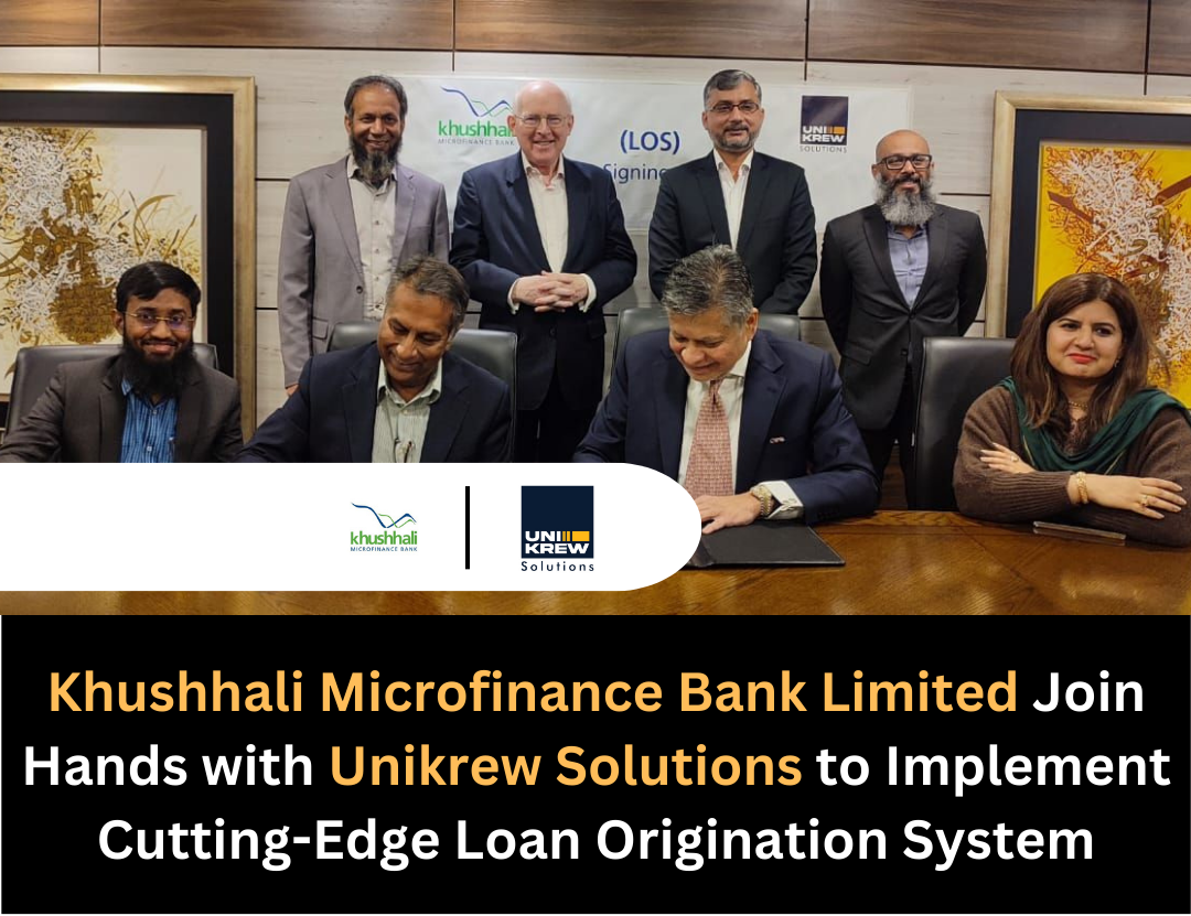Khushhali Microfinance Bank Join Hands with Unikrew Solutions