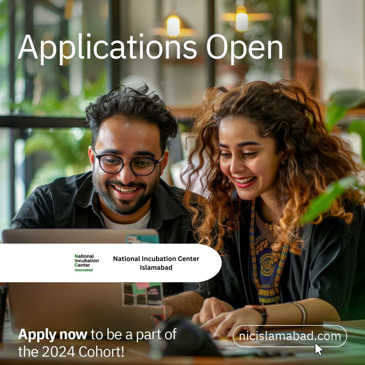 Applications Open for 2024 Cohort at National Incubation Center Islamabad