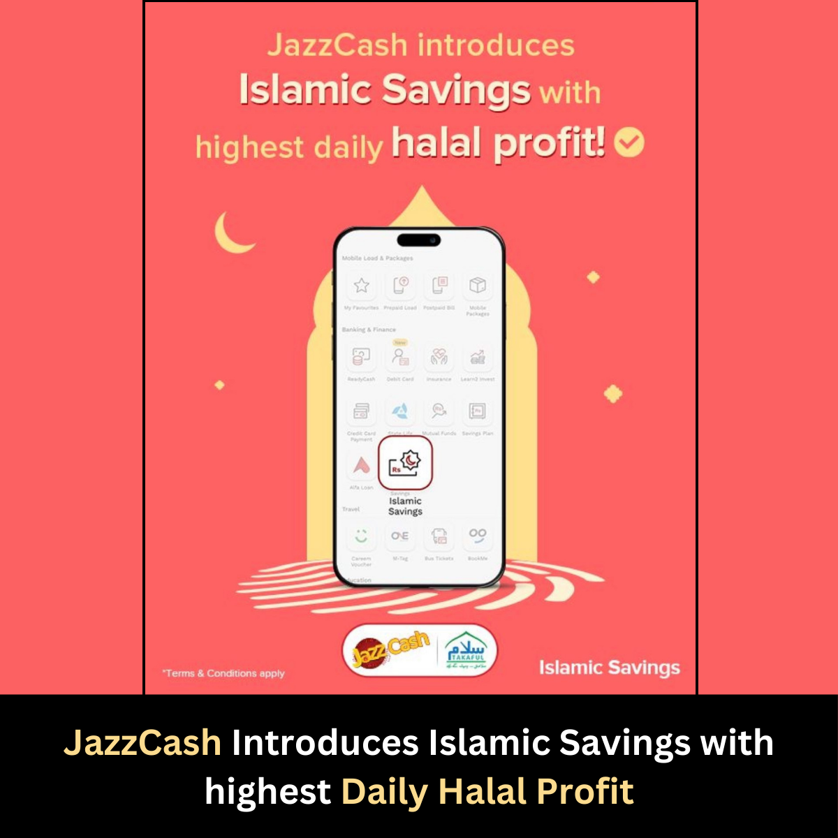 JazzCash Introduces Islamic Savings