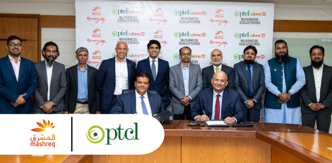 Mashreq Pakistan Signs Agreement with PTCL