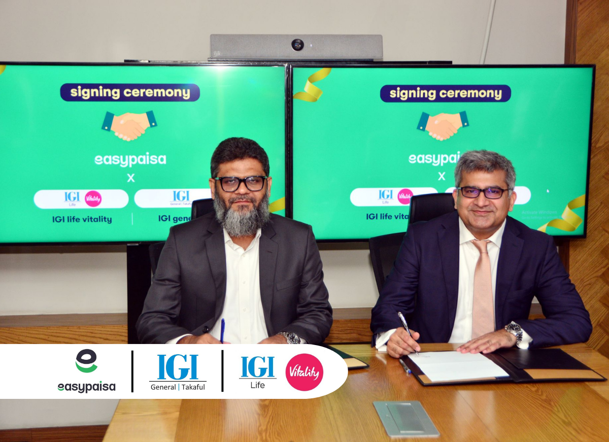 Telenor Microfinance Bank / easypaisa Broadens Insurance Offerings with IGI Life Insurance and IGI General Insurance
