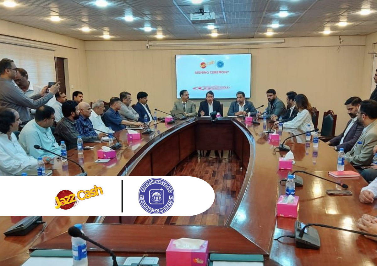 JazzCash Partners with Karachi Water &amp