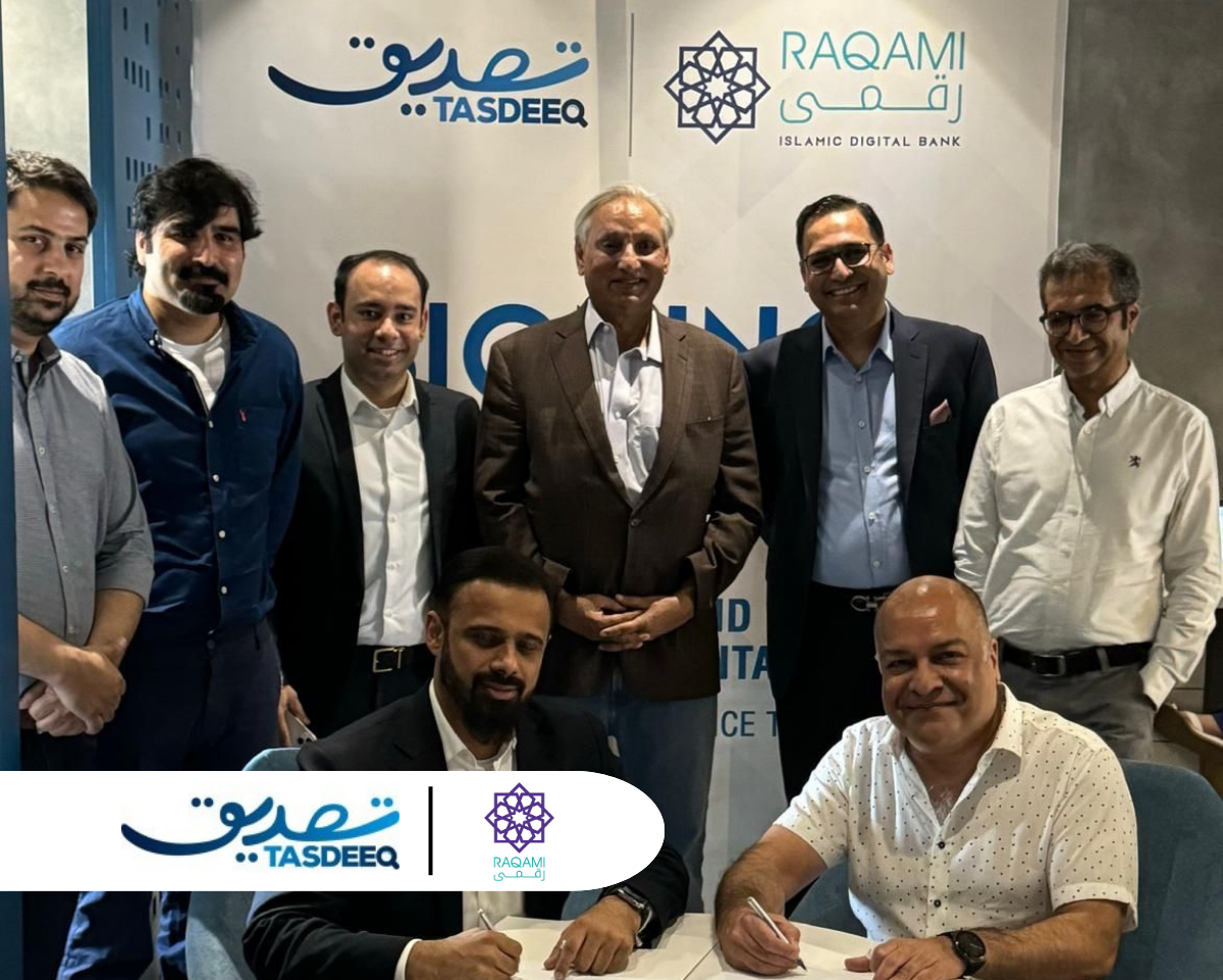 Raqami Islamic Digital Bank Partners with Tasdeeq
