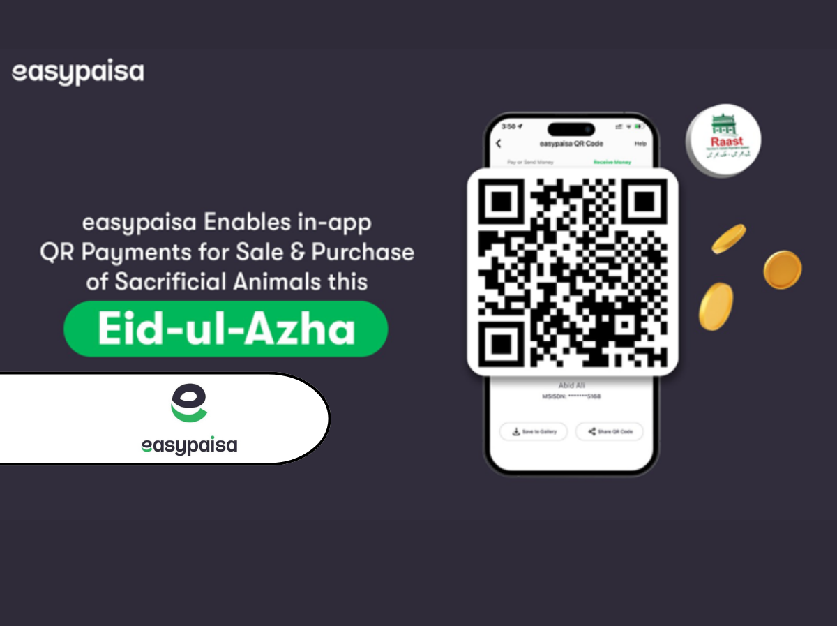 Easypaisa Introduces Raast-Based QR Code Payments for Eid-ul-Azha