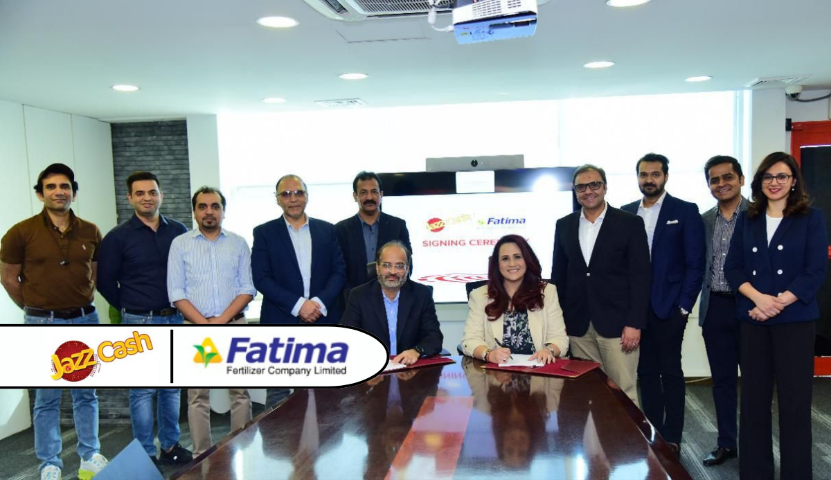 JazzCash Partners with Fatima Fertilizer Company Limited