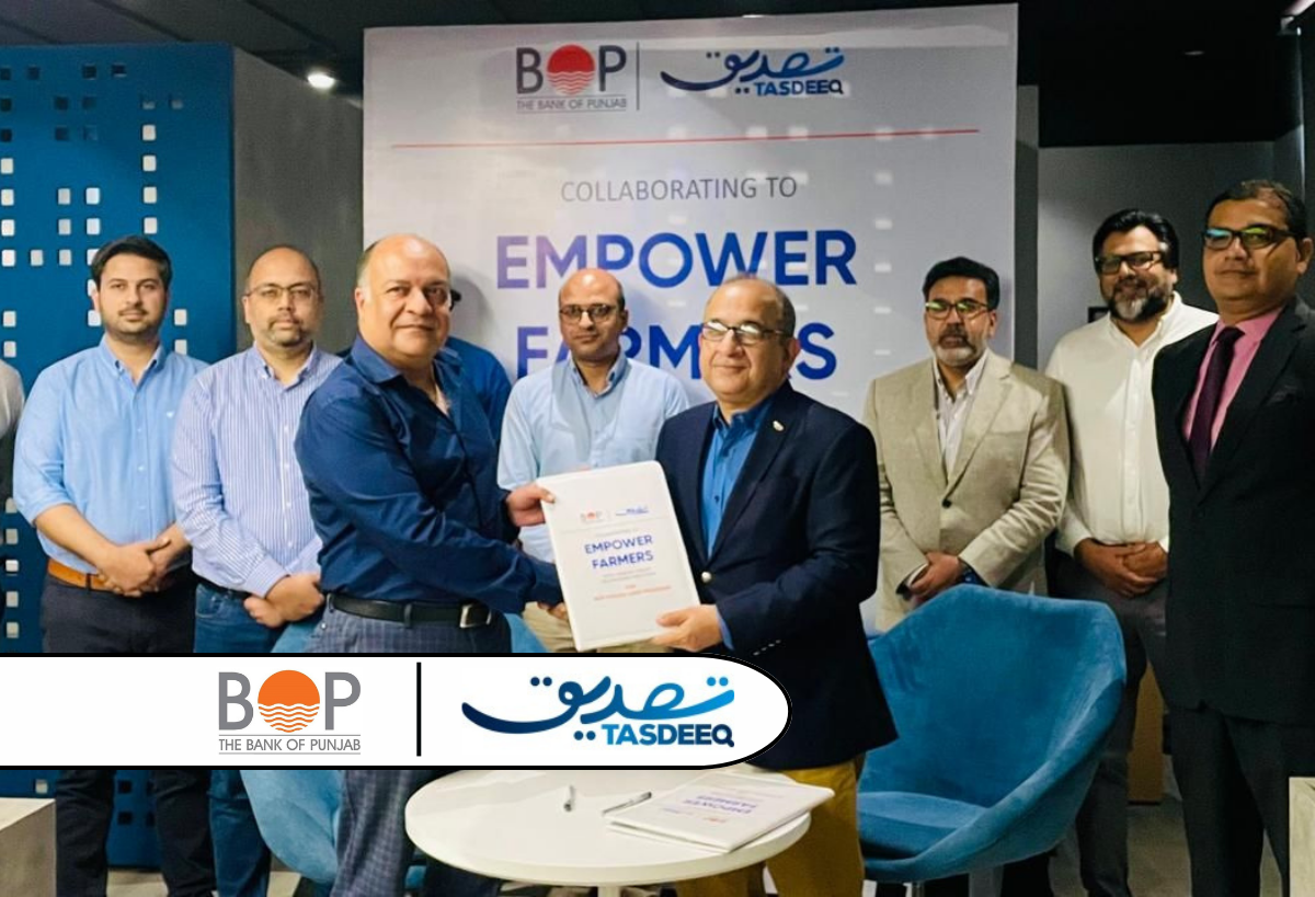 TASDEEQ and BOP Partner to Revolutionize Financial Services for Farmers