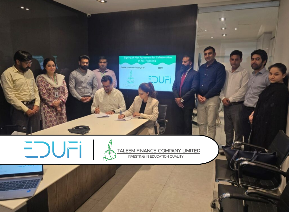 EduFi and Taleem Finance Company Partners