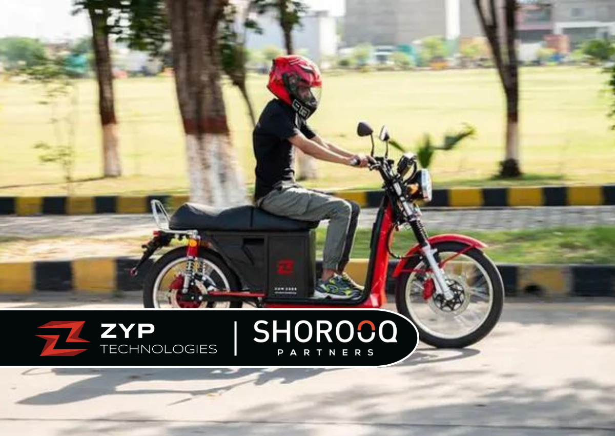 Zyp Technologies launching EVs in Pakistan with $1.5ml Investment led by Shorooq Partners