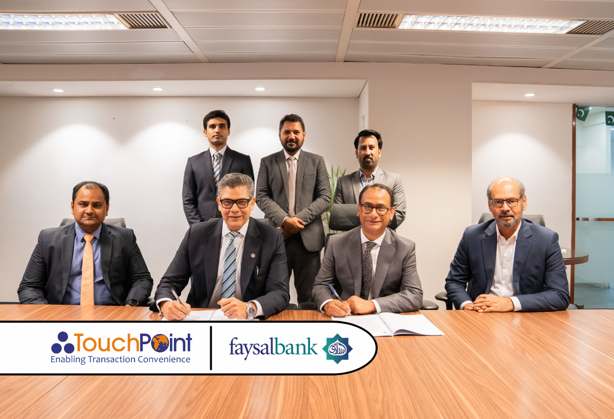 TouchPoint and Faysal Bank Sign Agreement