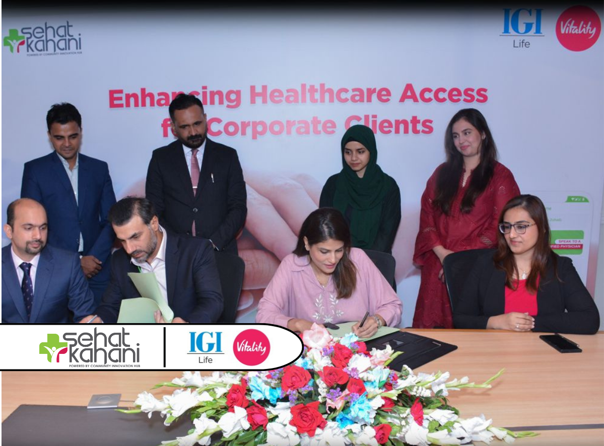 Sehat Kahani Partners with IGI Life