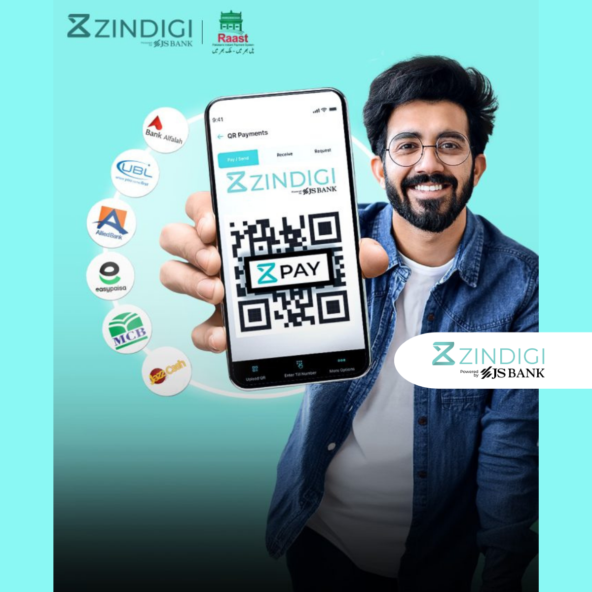 Zindigi, Unveils Pakistan Most Accessible Contactless Payment Solution