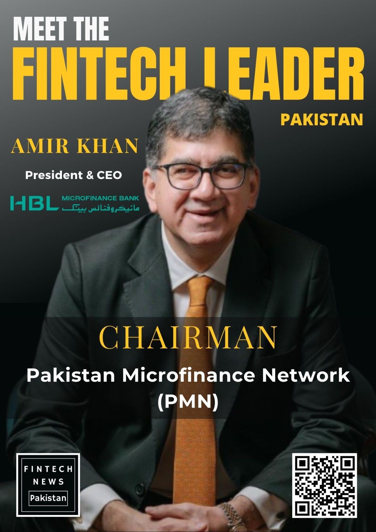 Amir Khan Elected as Chairman of Pakistan Microfinance Network