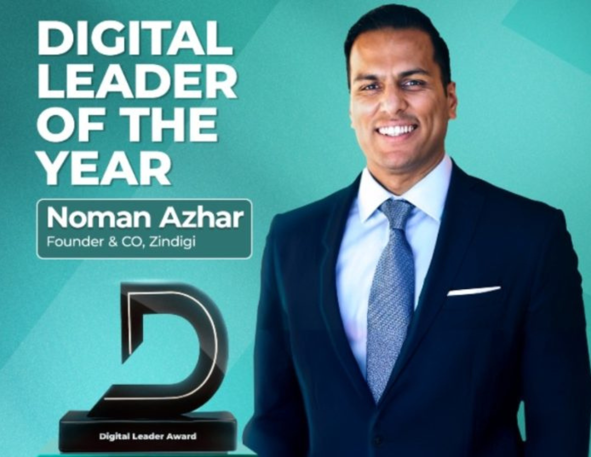 Noman Azhar, Chief Officer Zindigi powered by JS Bank Named “Digital Leader of the Year”