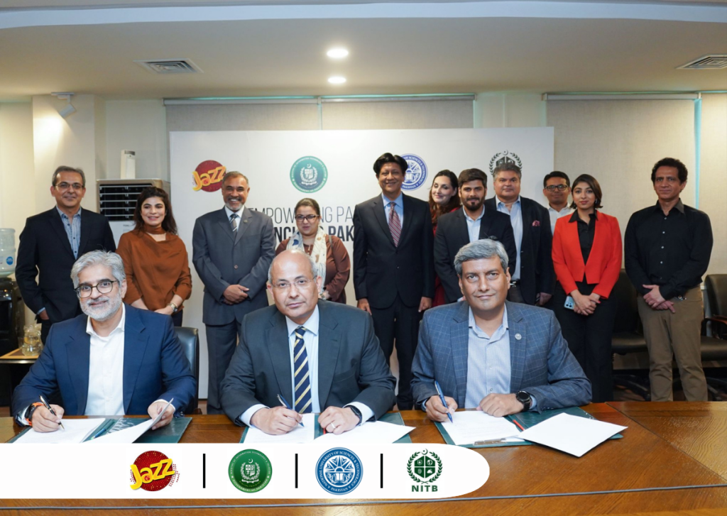 Jazz Partners with NUST and National IT Board