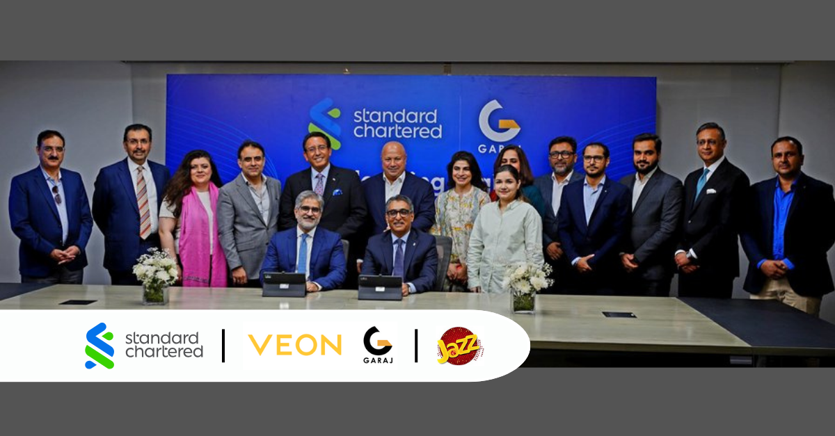 VEON’s Cloud & Cybersecurity Platform Garaj Signs with Standard Chartered Bank in Pakistan