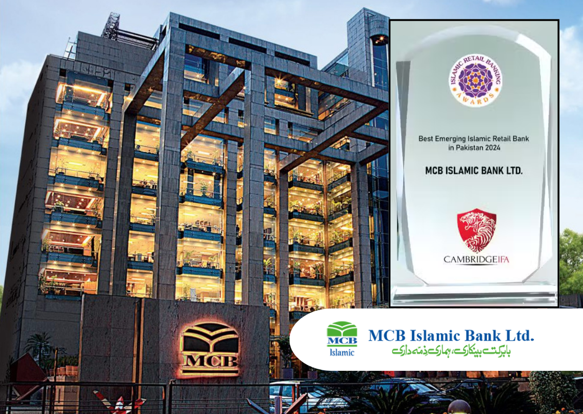 MCB Islamic Bank Wins Global Award for Best Emerging Islamic Retail Bank