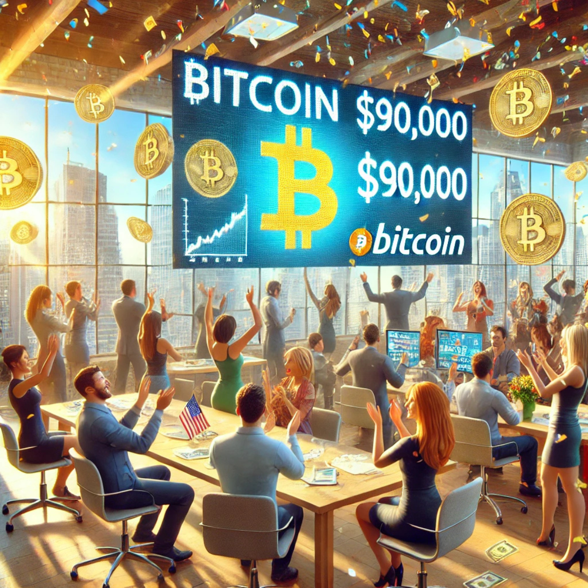 Bitcoin Edges Closer to $90,000 After Hitting Yet Another High