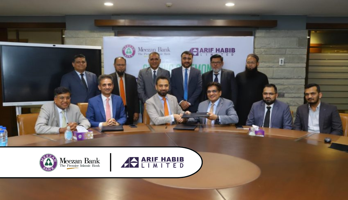 Meezan Bank and Arif Habib Limited Launch Instant Top-Up Service for Investors