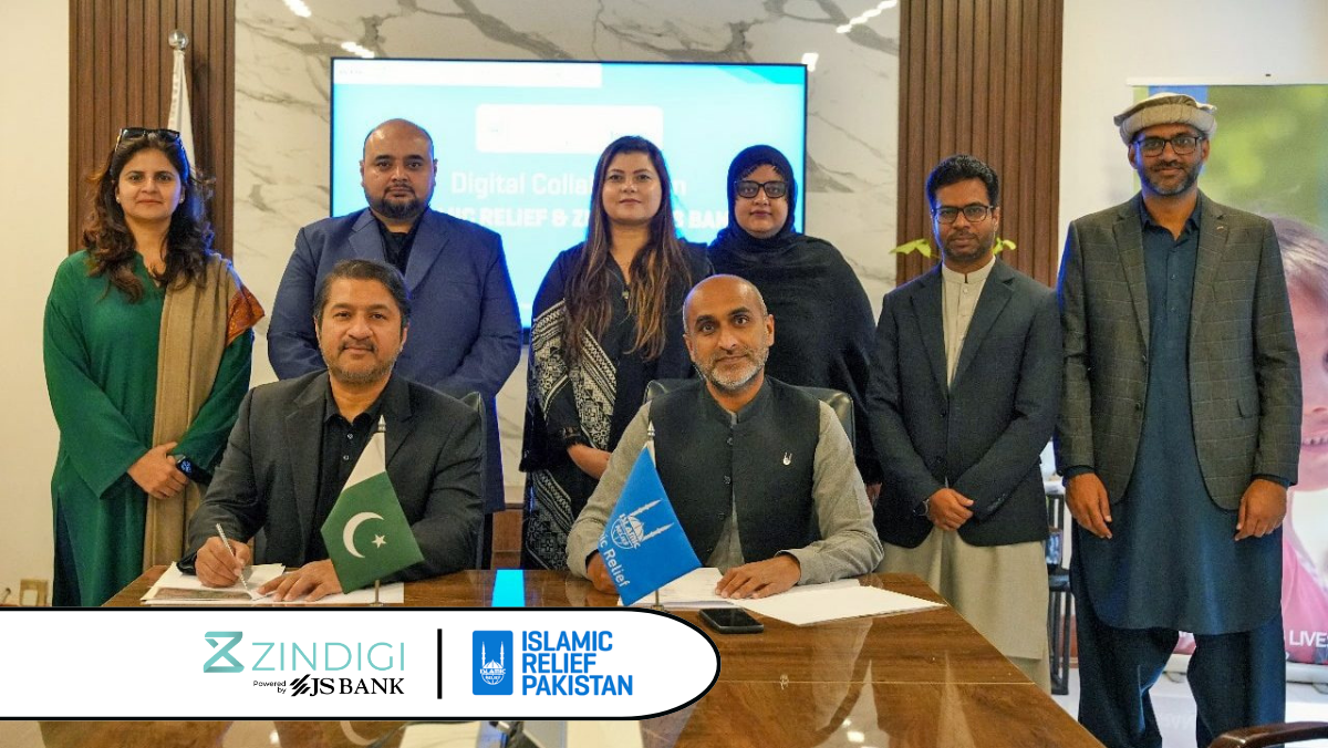 Zindigi and Islamic Relief Pakistan Partner