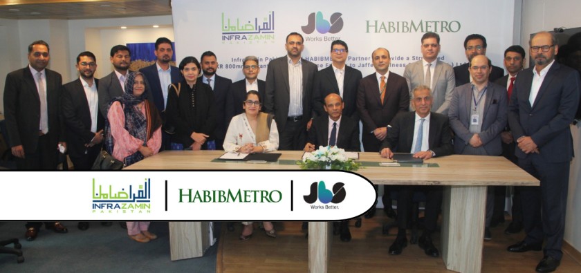InfraZamin Pakistan and HABIBMETRO Partner to Provide a Structured PKR 800mn Guaranteed Trade Finance Facility to Jaffer Business Systems (Pvt) Ltd.