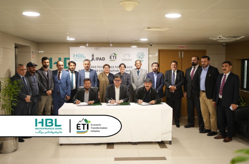 HBL Microfinance Bank Partners with ETI-GB to Boost Financial Access for Rural Farmers
