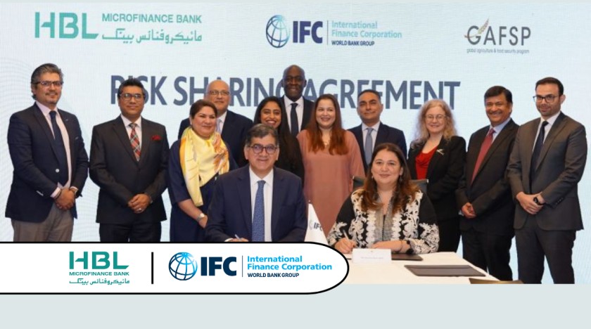 HBL Microfinance Bank and IFC Sign $80 Million Risk Sharing Agreement to Boost Financial Inclusion in Pakistan
