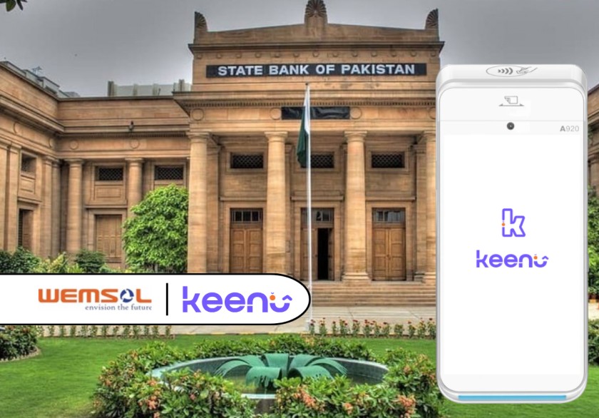SBP Grants EMI License to (keenu) Wemsol Private Limited to commence Commercial Operations