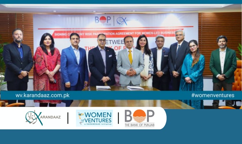 Karandaaz Women Ventures and BOP Partners to Empower Women-Led Businesses Across Pakistan