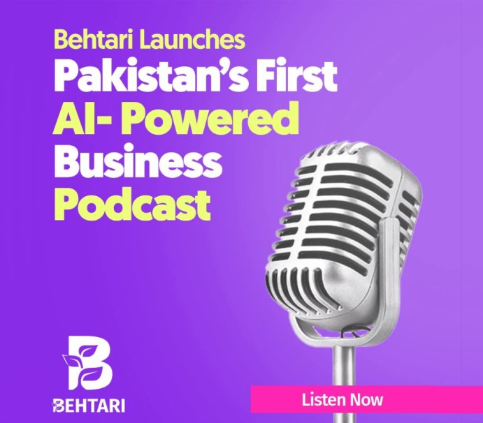 Behtari Launches Pakistan’s First AI-Generated Business Podcast: "The Behtari Podcast"