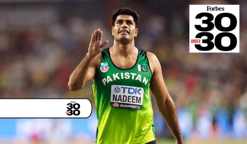 Arshad Nadeem Makes Forbes 30 Under 30 South Asia 2025 List After Historic Olympic Gold
