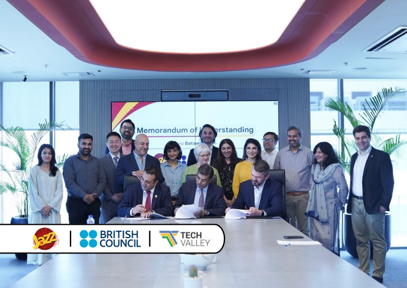 Jazz, British Council, and Tech Valley Join Forces to Expand Digital Learning Across Pakistan