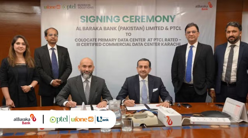 Al Baraka Bank Pakistan partners with PTCL for Colocation Primary Data Center