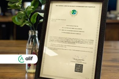 Alif Finance Secures NBFC License from SECP