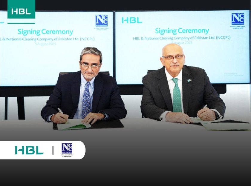 HBL Becomes the First Bank to Partner with NCCPL to Enhance Capital Markets