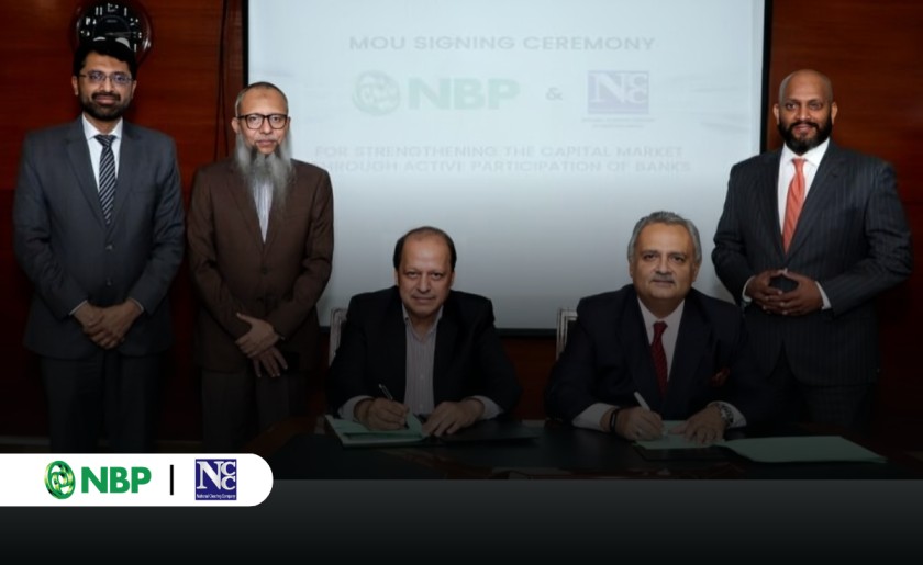 NBP, NCCPL sign MoU to strengthen collaboration between Banking and Capital Markets