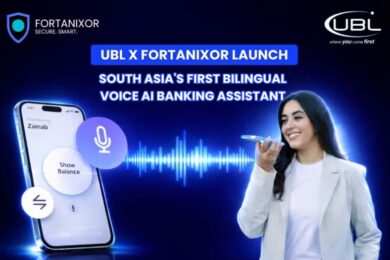 UBL Launches AI Voice Command Banking, Powered by Fortanixor Technologies
