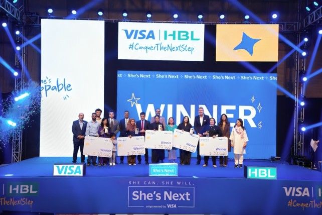 Visa and HBL announce Five Winners of She's Next in Pakistan